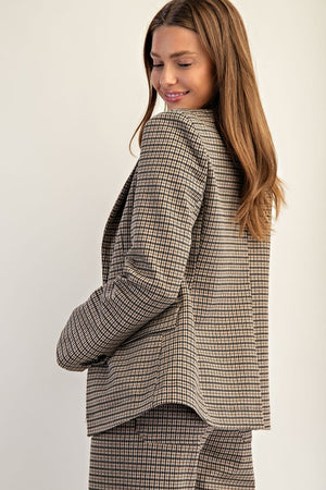Hayley Houndstooth Jacket and Pants (sold separately) Stretchy!