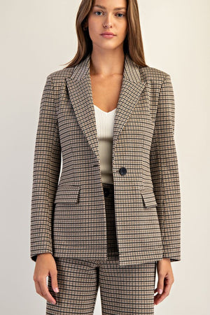 Hayley Houndstooth Jacket and Pants (sold separately) Stretchy!