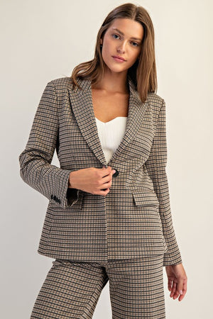 Hayley Houndstooth Jacket and Pants (sold separately) Stretchy!