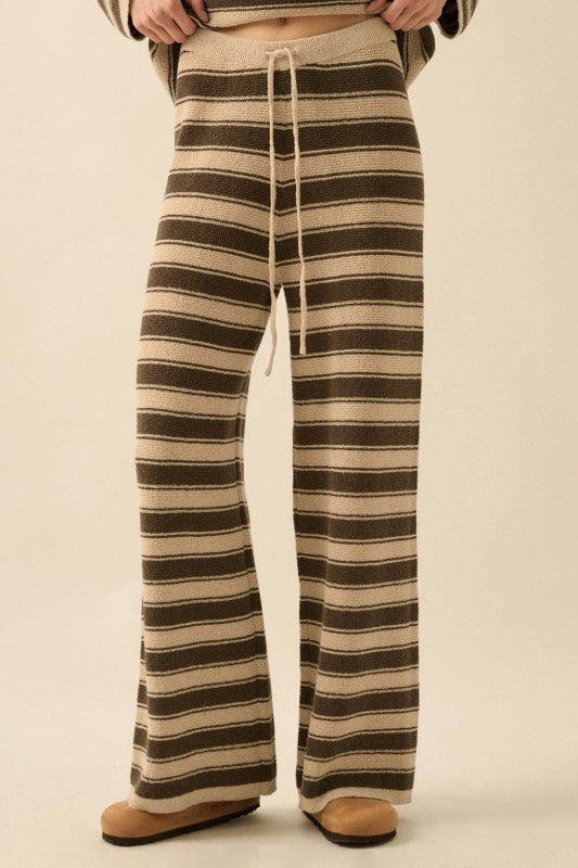 Cinderella Striped Lounge Sweater Pants