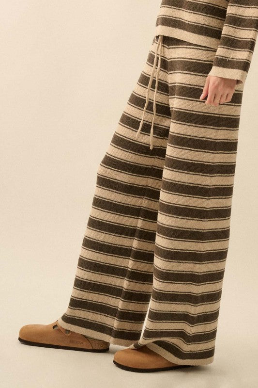 Cinderella Striped Lounge Sweater Pants