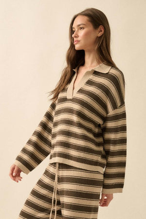 Cinderella Striped Lounge Sweater Top and Pants (sold separately)