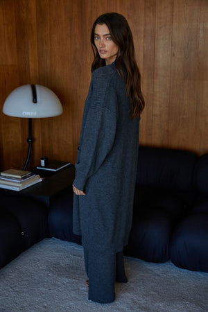StayCation Ribbed Cardigan and Pants (PRE-ORDER)-Sold Separately