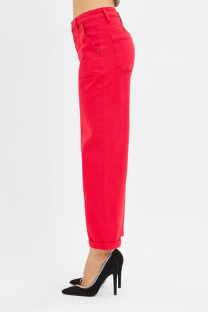 Ruthie Red Denim Pants