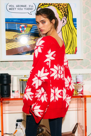 Starling Snowflake Soft Cardigan