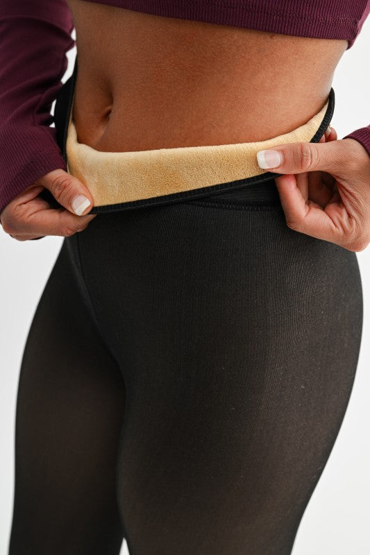 Farrah Fur Lined High Waisted Tights