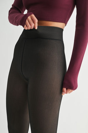 Farrah Fur Lined High Waisted Tights