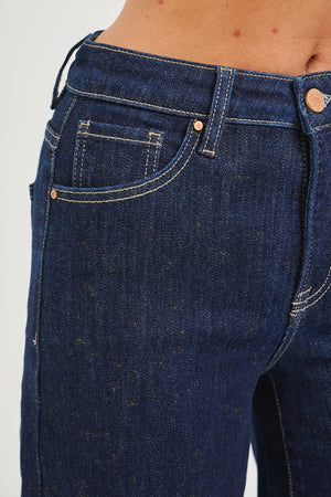 Debbie Dark Denim Jeans-Tummy Controlled