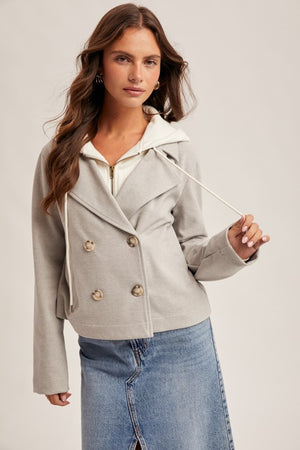 Tamara Two-Fer Dboule Breasted Blazer-stretchy! (2 colors)
