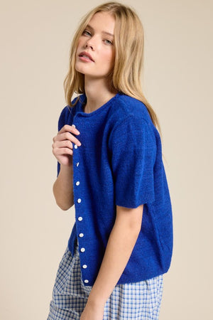 Nana's Baby short sleeve Cardigan BEST SELLER (in stock and pre-orders)-5 colors