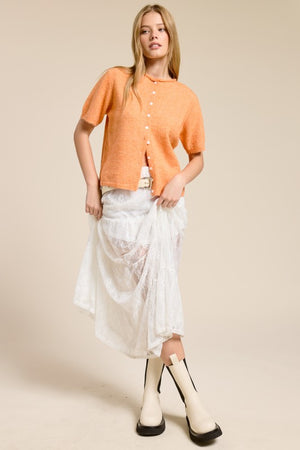 Nana's Baby short sleeve Cardigan BEST SELLER (in stock and pre-orders)-5 colors