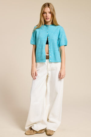 Nana's Baby short sleeve Cardigan BEST SELLER (in stock and pre-orders)-5 colors