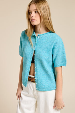 Nana's Baby short sleeve Cardigan BEST SELLER (in stock and pre-orders)-5 colors