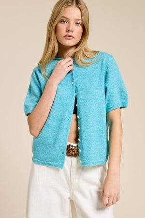 Nana's Baby short sleeve Cardigan BEST SELLER (in stock and pre-orders)-5 colors