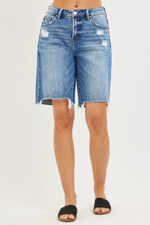 Bermuda Baby Denim Tummy Control short with stretch