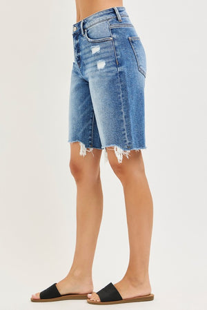 Bermuda Baby Denim Tummy Control short with stretch