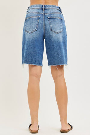 Bermuda Baby Denim Tummy Control short with stretch
