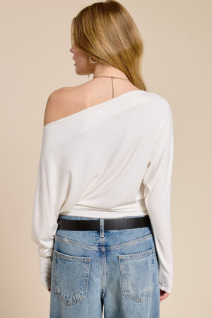 Mindy the Metal Studded Batwing Top (2 colors)