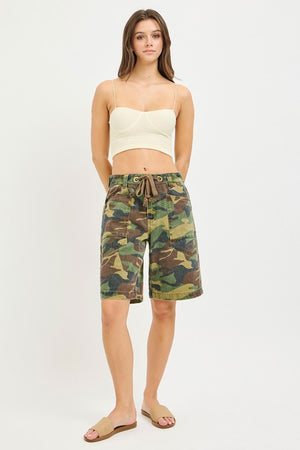 Kelly Camo Bermuda Jorts