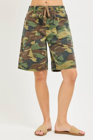 Kelly Camo Bermuda Jorts