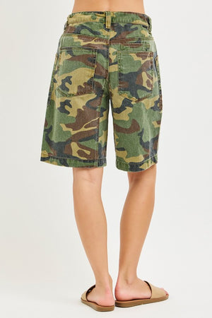 Kelly Camo Bermuda Jorts