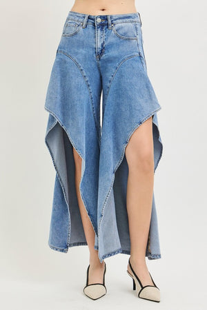 Brianna Slouch Wide Leg Jeans