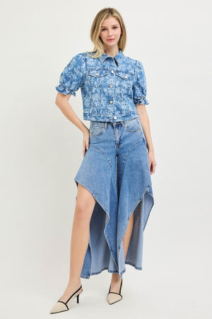 Brianna Slouch Wide Leg Jeans