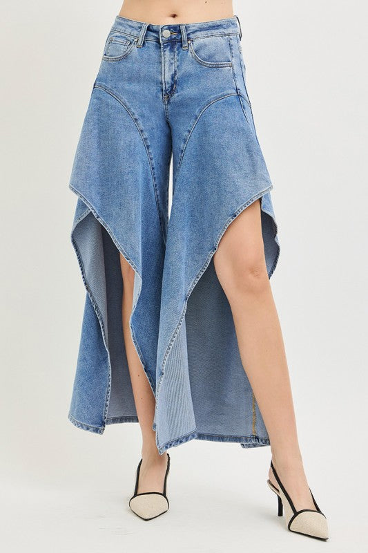 Brianna Slouch Wide Leg Jeans