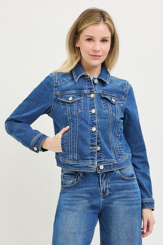 Franny Fabulous Fitted Denim Jacket