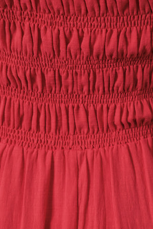 Silo Sleeveless Smock Top Flare Midi dress