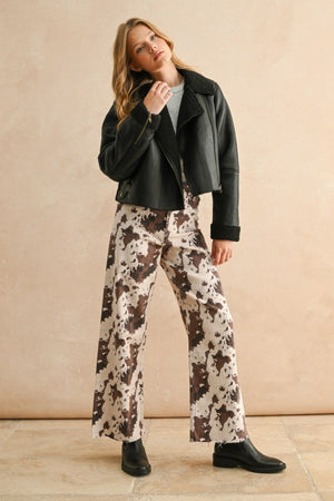 Join the Hurd Cow Print Jeans