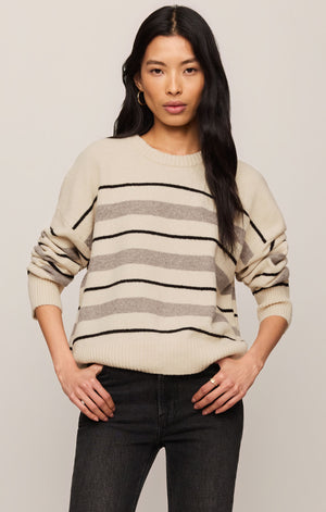 Cirrus Striped Sweater By Z Supply