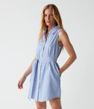 Michael Stars Annie Sleeveless shirt dress-