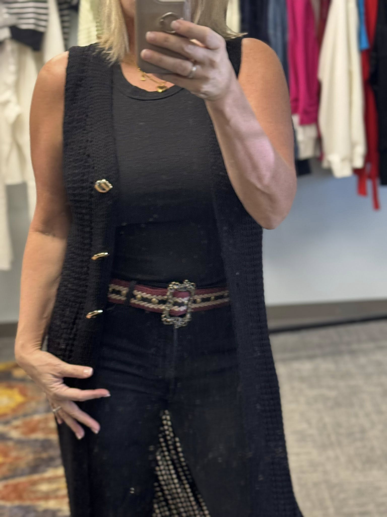 Oliver Studded One size Belt *2 colors*