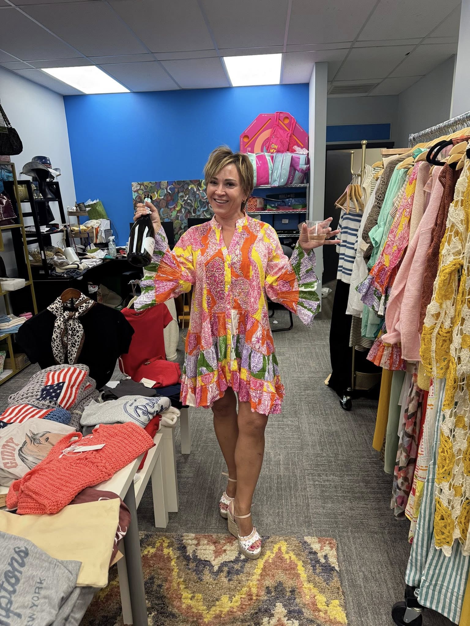 Franceen Flowy Dress