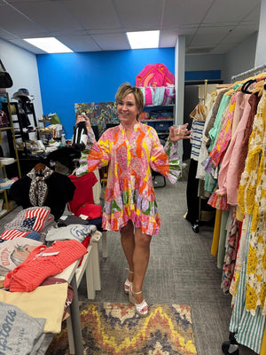 Franceen Flowy Dress