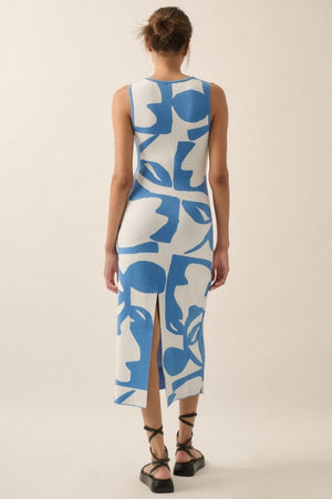 Casablanca Floral Knit Dress
