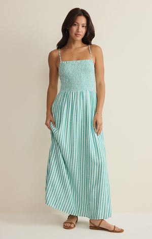 Bayside Striped Midi Dress By Z Supply