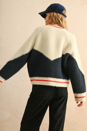 The Whole Crew Bomber Jacket Cardigan