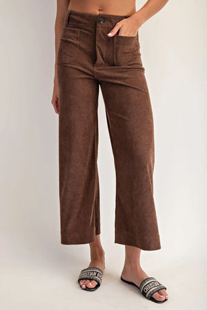 Chloe Corduroy Pocket Pants