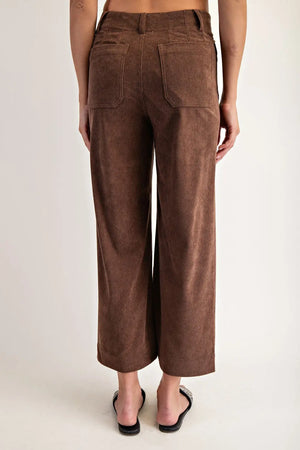 Chloe Corduroy Pocket Pants