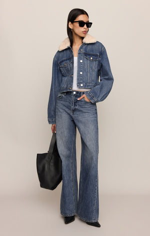 The Daily Fur Denim Jacket By Z Supply