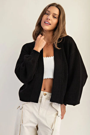 Double Take Adorable Shrug Cardigan (2 colors)