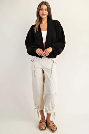 Double Take Adorable Shrug Cardigan (2 colors)