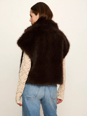 Savanah Silky smooth Fur Vest