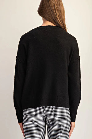 Cheers to you Beaded Sweater