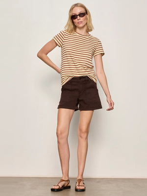 The Wander on Shorts in Chocolate Brown