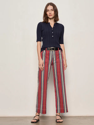 Sally Striped Mariner Denim Jeans
