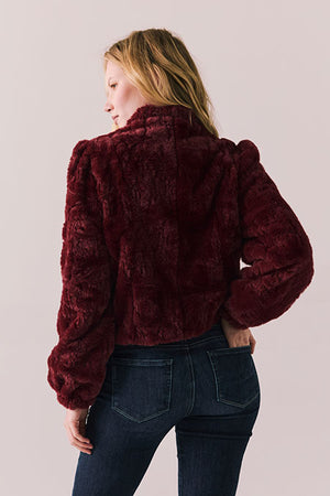 Elanor Elegant Fur Zip up Jacket