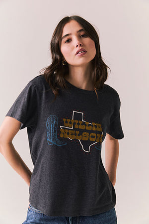 WIllie Nelson Graphic Stretchy Tee